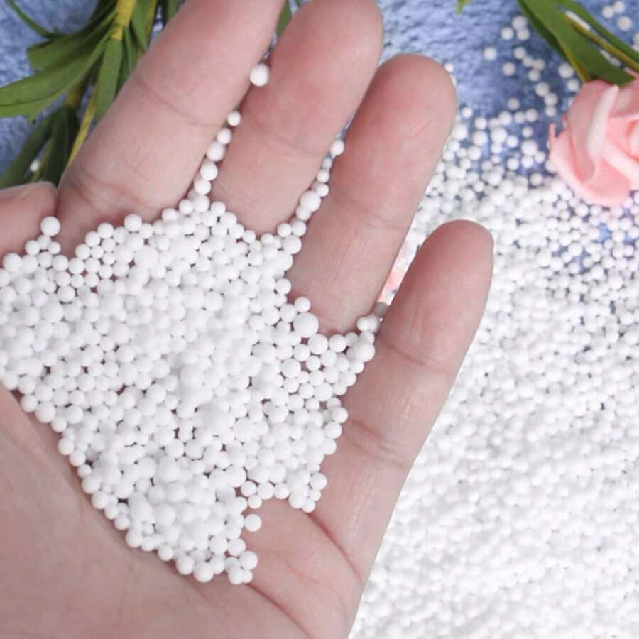 Beanbag Chair Refill, Polystyrene Beans For Lazy Sofa, DIY Crafts Stuffing, Dog Bed Pet Nest Filling, Foam Particles Filler, Foam Particles Filler, Dolls Pillow Filling