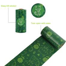 180pcs Pet Waste Bags, Dog Poop Bags With Cute Cartoon Patterns - Leak-Proof PET Garbage Disposal Compostable Dog Poop Bags - Leak-Proof Pet Waste Bags For Cats And Dogs, Cleaning Supplies Dog Poop Bags - Multicolor - View 4