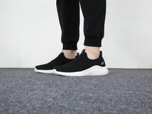 Skechers Giày lười nam, kiểu dáng thường ngày, thích hợp đi bộ 232106-BKW - Đen/trắng - Xem 1