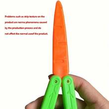 热门减压玩具，发光3D重力胡萝卜爪刀 - 彩色 - 查看 7