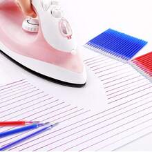 8/20pcs/Set High Temperature Disappearing Fabric Marking Pens, With Pen Holder, Heat Erasable Refills - Multiple Styles - View 2