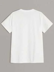 Camisetas masculinas - Branco - Ver 3