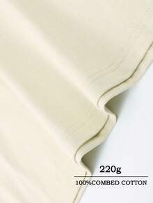 GODSPEED T-Shirt, High-Quality, Thick, Heavyweight Fabric, A New Summer Fashion Item For Men, Premium Pure Cotton, Suitable For Street Style, Machine Washable, And A Great Everyday Gift. - 杏色1 - 查看 4