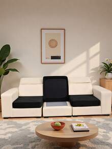 1 chiếc vỏ đệm ghế sofa giả lông màu xám nhạt, thiết kế tối giản cổ điển, có thể tháo rời và giặt được, co giãn và chống bụi, phù hợp cho ghế sofa phòng ngủ, phòng khách, có các màu đen, xám đậm, kaki. - Vỏ gối sofa lông cáo bạc - Xem 4