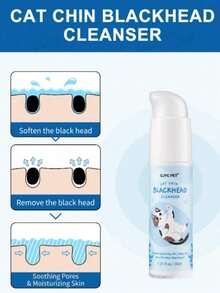 Cat Chin Acne Care Set - Gently Remove Blackheads On The Cat's Chin, Comes With A Cleaning Brush, No Animal Testing, Keep The Cat's Chin Soft And Refreshing.Pet Chin Cleaning Care Set, Gently Cleans The Chin Hair Of Dogs And Cats. - Baby Blue - View 4