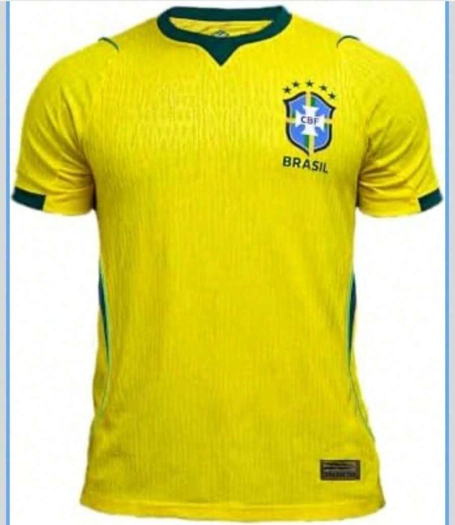 Brazilian National Team T-Shirt For The 2026 World Cup - Get Yours Now! - Màu vàng - Xem 1