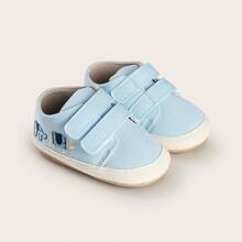 Spring And Autumn 3-6-9 Months Unisex Infant Shoes Casual Shoes 1 Year Old Cartoon Breathable Fabric Shoes Infant Walking Shoes - Baby Blue - View 8