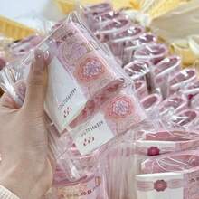 1个创意个性化非真钞挤压玩具，迷你办公减压玩具，学生奖品 - 彩色 - 查看 2