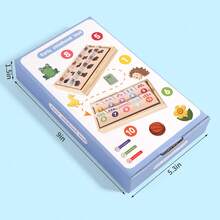 Children's Multi-Functional Shadow Shape Matching Box, Numeric Cognition Toy - Multicolor - View 6