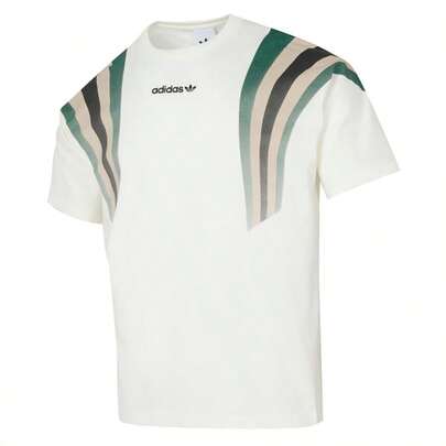 Adidas 2026 Summer New Men's T-Shirt, SS TEE M, Minimalist Comfortable Daily & Outdoor Commute Short Sleeve T-Shirt, KW2016