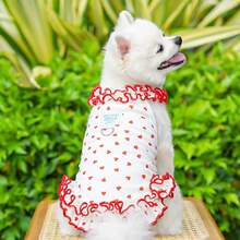 Black Heart Pattern Fashionable Pet Vest, Thermal Lined Warm, Double-Sided Plush, Cute Style Pet Dog Cat Clothes For Poodle, Teddy, Bichon Frise And Other Small Dogs & Cats - Multicolor - View 2