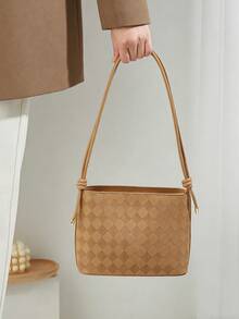 New Casual Fashion Women's Shoulder Bag With Adjustable Strap, Bucket Bag With Vibe, Suitable For Commuting, Dating, College Students And Office Ladies - Multicolor - View 11