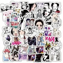 60 miếng dán hình nhân vật hoạt hình NANA nổi tiếng, hình Nana Matsumoto và Nana Osaki, dùng trang trí sổ tay/lịch trình, chống thấm nước, thích hợp để tự làm sổ lưu niệm, dán ốp điện thoại, ván trượt, vali, sổ tay, cốc, làm quà tặng nhỏ. - 1 Set - Xem 12