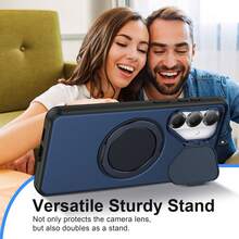 1个男女通用轻薄防震防滑智能手机壳，时尚带支架手机壳，独特图案，带摄像头卡槽，高品质保护套，可折叠设计，兼容苹果11、11 Pro Max、12、12 Pro、12 Pro Max、13系列，三星Galaxy A36、A56、A37、A16、A26、A17、A57，三星Galaxy S26、S26 Plus、S26 Ultra，三星Galaxy S25、S25 Plus、S25 Ultra，三星Galaxy S24系列 - 彩色 - 查看 8