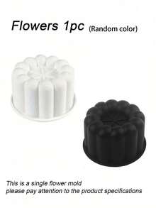 6-Cavity Reusable Raspberry Shaped Silicone Pudding Mousse Mold, 3D Fruit Dessert Chocolate Mold, DIY Cake Decorating Tool, Baking Pan, DIY Modeling Tool, Can Make Satisfying Fruit Models, Suitable For DIY Enthusiasts, Halloween Pumpkin, Apple, Peach, Flower Mousse Mold - Multicolor - View 16