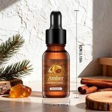 Bernstein Ätherisches Öl Tropfer Holz Duft Serie, geeignet für Aroma Diffuser, Duftkerze, Aroma Brenner, Duftsteine, Luftbefeuchter, Geburtstagsgeschenk, Auto Diffuser, Urlaubsgeschenk, Partygeschenk, Nachfüllung für Zuhause Aroma Ätherisches Öl - Holzige ätherische Öle für die Aromatherapie - Übersicht 7
