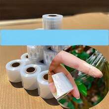 1 Roll Of Transparent Gardening Self-Adhesive Tape | Multi-Functional Plant Transplanting And Suturing Care Tape, PVC Material, Gardening Caretaker, Gardening Binding Knot > Winding Thread - Transparent Film - View 7