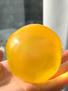 Pelota antiestrés de aceite de coco, de textura suave, divertida y fácil de moldear, mantiene la elasticidad, regalo ideal para cumpleaños, Navidad, Halloween, Pascua y diversas ocasiones - Multicolor - Ver 12