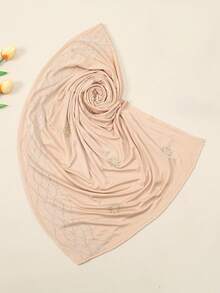 1 chiếc khăn trùm đầu Hijab bằng len Merino họa tiết hoa kim cương mới, khăn choàng thanh lịch dành cho phụ nữ Hồi giáo, mềm mại, bóng mượt, chắn gió và giữ ấm, thích hợp cho mặc hàng ngày, du lịch, dự tiệc, hoạt động ngoài trời vào mùa đông, khăn trùm đầu modal được ưa chuộng và quà tặng ngày lễ. - Nhiều màu - Xem 20