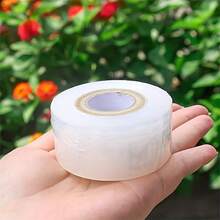 1 Roll Of Transparent Gardening Self-Adhesive Tape | Multi-Functional Plant Transplanting And Suturing Care Tape, PVC Material, Gardening Caretaker, Gardening Binding Knot > Winding Thread - Transparent Film - View 6