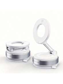 Suporte magnético para celular veicular com nano gel e rotação de 360°, com sucção super forte, compatível com MagSafe, 17, 16, 15, 14, 13, 12 e Pro Max. Dobrável e extensível, ideal para carro, painel, academia e espelho retrovisor. - A - Ver 11