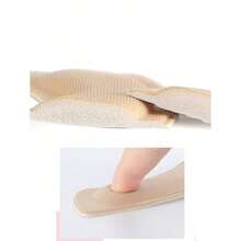 10pcs Soft & Comfortable Anti-Friction Heel Grips, Prevent Heel Slippage, For Women Shoes, Men Sneakers, Winter Shoes - Màu be - Xem 3