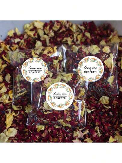 1 قطعة/5 قطع/10 قطع من بتلات الورد الطبيعي الخمسة للثروة المجففة، كونفيتي لصناعة الشموع، الحرف اليدوية، ديكورات الصابون، أكياس العطور، ديكور الحفلات، غرفة المعيشة، غرفة النوم، ديكور المكتب