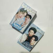 92pcs/60cards + 32 Mini Stickers Pondphuwin LOMO Double-Sided Laser Glitter Card Set - Multicolor - View 6