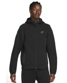 Nike Sportswear Tech Fleece Windrunner Full Zip Hoodie 'Black/Black' - 黑色 - 查看 1