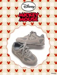 Authorized Collaboration With Mickey Mouse | A Pair Of Disney Children's Sneakers, Suitable For Daily, Festival, Sports, And Outdoor Wear. It Fits The Foot Comfortably, Is Anti-Slip, Wear-Resistant, And Breathable (Boys' Sneakers, Boys' Board Shoes, Children's Sneakers, Girls' Sneakers, Girls' Board Shoes) - Grey - View 2