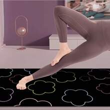 1pc 71*22inch Yoga Mat, Various Floral Patterns Available - Non-Slip Durable Extra Wide & Thick Fitness Mat, Home & Professional Beginner Yoga Training Mat - Multicolor - View 9