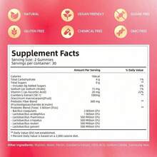 VivoNu Women's Vegina Probiotics, Women's Probiotics Gummies, Women's Balance Gummies, Probiotic Gummies, Cranberry Probiotics For Women's Health, Yeast PH Balance |   60 Gummies - 4袋 - 查看 6
