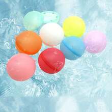 Magnetic Silicone Water Balls, Self-Closing Magnetic Water Balls For Water Games - Multicolor - View 6