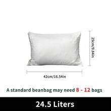 Beanbag Chair Refill, Polystyrene Beans For Lazy Sofa, DIY Crafts Stuffing, Dog Bed Pet Nest Filling, Foam Particles Filler, Foam Particles Filler, Dolls Pillow Filling - View 11