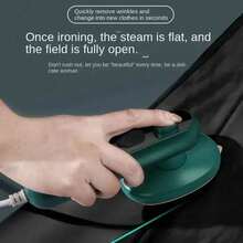 OBOVAY 1 pieza Vaporizador de ropa portátil de mano, Plancha eléctrica mini mejorada para uso doméstico, Plancha de viaje - Tipo de Enchufe A USA (110-127V) - Ver 6