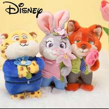 Disney Mặt dây chuyền hình búp bê nhồi bông Judy Hopps chính hãng, móc khóa hình thú nhồi bông mềm mại, quà tặng Giáng sinh cho trẻ em. - Nhiều màu - Xem 3