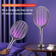 六合一可伸缩灭蚊拍电蚊灯灭虫棒，家用可伸缩手柄，500mAh - 多色 - 查看 4