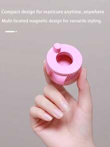 Dụng cụ tự động tạo hiệu ứng mắt mèo bằng hạt thủy tinh cho người mới bắt đầu, nam châm siêu mạnh đa chức năng, chùm tia rộng, dùng để sơn gel móng tay tạo hiệu ứng mắt mèo, quà tặng làm đẹp DIY cho phụ nữ. - Nhiều màu - Xem 5