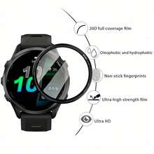 适用于 Garmin Venu 3/Venu 3S/Venu 4(41mm/45mm)、Vivoactive 5/Vivoactive 6、Forerunner 970/570(47mm)、Forerunner 965/265/165 的 4 片装全覆盖屏幕保护膜。3D 全覆盖高清防刮花,弧形边缘复合软膜,精准贴合,触感灵敏。智能手表配件,持久保护,升级设计,时尚配件,高品质保护,是圣诞节、万圣节、新年、生日等节日送给科技爱好者和时尚达人的理想礼物。 - 彩色 - 查看 5