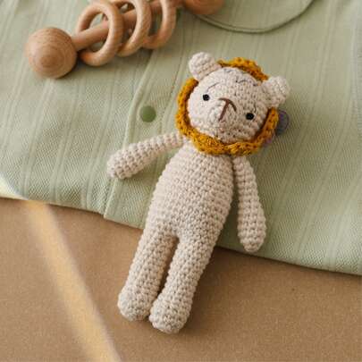 1 قطعة خشخاشة أرنب مصنوعة يدويًا - لعبة خاتم أرنب ناعمة، مناسبة للرضع والأطفال الصغار، ألوان نسيج مختلطة، سهلة القبض عليها، تجذب انتباه الطفل، صوت خشخشة مريح، مناسبة لديكور الحضانة والتطور المعرفي، مناسبة لهدايا عيد الميلاد والمواليد الجدد وملء سلة عيد الفصح