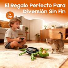 Juguete De Gecko Rc Trepa Paredes Con Control Remoto Para Niño - Verde - Ver 2