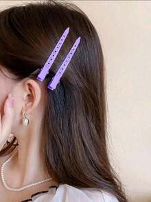 30 pezzi Fermagli per capelli morbidi da 8,8 cm, mix and match, appositamente progettati per i saloni di bellezza, ottima qualità. Come strumento di acconciatura fai-da-te, può creare rapidamente radici voluminose e migliorare i livelli dei capelli, mostrando un'elegante professionalità, la scelta migliore per chi cerca risultati di acconciatura di prim'ordine. - 8,8 centimetri - Visualizzare 3