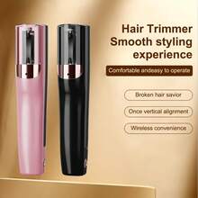 Automatic Cordless Hair Clipper, C-Type Rechargeable Cordless Hair Clipper, Automatic Hair Clipper, Professional Hair Care Gift, Father's Day Gift Automatic Electric Hair Clipper, C-Type Rechargeable Cordless Hair Trimmer, Suitable For Home Salon, Wireless Edge Control Trimmer - Multicolor - View 2