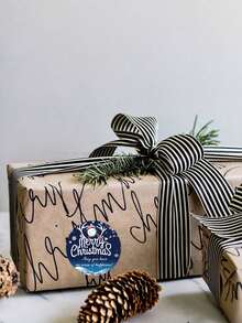 1 Roll Christmas Stickers, Reward Stickers, Cartoon Santa Claus & Snowflake Stickers For Christmas Eve, Cute Self-Adhesive Stickers - Multicolor - View 3