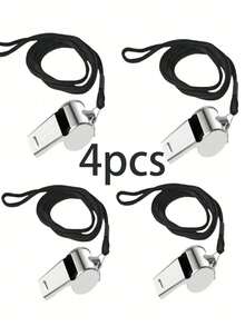 这套哨子包含四个不锈钢哨子和一个挂绳。哨子声音响亮清晰，非常适合教练、裁判和官员使用。 - 彩色 - 查看 7