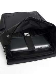 1个新款简约大容量商务旅行笔记本电脑背包，男士日常通勤大学生背包 - 彩色 - 查看 12