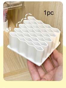 1pc Medication Storage Box, Ointment Dispenser, Organizer, Medicine Holder, Ointment Compartment Organizer, Desktop Cream Organizer, Multi-Function Ointment Tube Holder - View 7