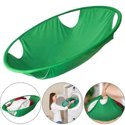 Giỏ đựng quần áo bẩn gấp gọn di động, giỏ đựng quần áo gia dụng, dụng cụ sắp xếp quần áo sáng tạo.