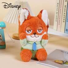 Disney 迪士尼小熊维尼毛绒玩具，疯狂动物城毛绒抱枕，生日/情人节/派对礼物，纪念品，适合亲子互动毛绒玩具纪念品 - 彩色 - 查看 7