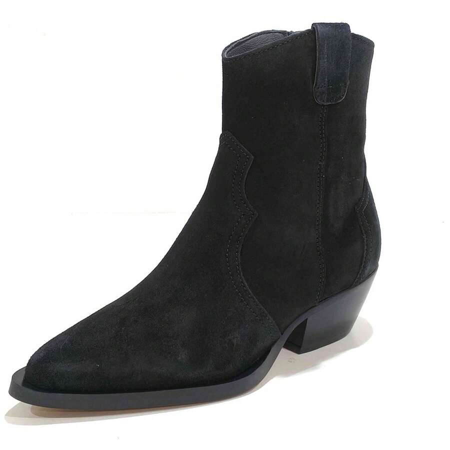 Alpe Ankle Boots 121-55471105 For Women In Color Black - Black - View 1
